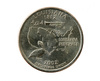Louisiana state quarter coin - photo/picture definition - Louisiana state quarter coin word and phrase image