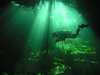 cavern diving - photo/picture definition - cavern diving word and phrase image