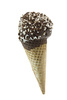 chocolate dipped icecream - photo/picture definition - chocolate dipped icecream word and phrase image