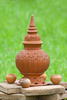 Thai clay pot - photo/picture definition - Thai clay pot word and phrase image