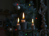candles in candelabra - photo/picture definition - candles in candelabra word and phrase image