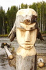 wooden idol - photo/picture definition - wooden idol word and phrase image