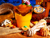 Halloween treats - photo/picture definition - Halloween treats word and phrase image