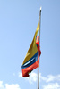 Colombain flag - photo/picture definition - Colombain flag word and phrase image