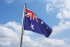 Australian flag - photo/picture definition - Australian flag word and phrase image