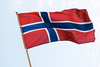 Norwegian flag - photo/picture definition - Norwegian flag word and phrase image