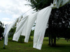 clothes line - photo/picture definition - clothes line word and phrase image