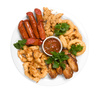 grilled sausage - photo/picture definition - grilled sausage word and phrase image