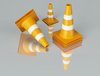 traffic cones - photo/picture definition - traffic cones word and phrase image