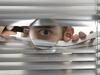 peeping - photo/picture definition - peeping word and phrase image