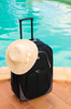 holiday suitcase - photo/picture definition - holiday suitcase word and phrase image