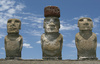 Easter island - photo/picture definition - Easter island word and phrase image