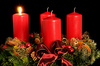 Advent wreath - photo/picture definition - Advent wreath word and phrase image