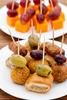 party snacks - photo/picture definition - party snacks word and phrase image
