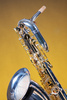 baritone saxophone - photo/picture definition - baritone saxophone word and phrase image