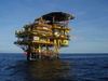 offshore drilling platform - photo/picture definition - offshore drilling platform word and phrase image