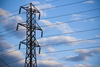 electrical pylon - photo/picture definition - electrical pylon word and phrase image