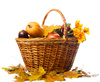 autumn basket - photo/picture definition - autumn basket word and phrase image
