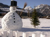 snowman - photo/picture definition - snowman word and phrase image