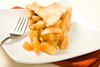 apple pie slice - photo/picture definition - apple pie slice word and phrase image