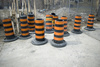 construction cones - photo/picture definition - construction cones word and phrase image