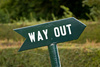 way out - photo/picture definition - way out word and phrase image
