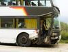 bus accident - photo/picture definition - bus accident word and phrase image