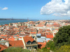 Lisbon old town - photo/picture definition - Lisbon old town word and phrase image