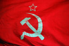 Soviet flag - photo/picture definition - Soviet flag word and phrase image
