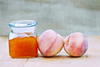 peach preserves - photo/picture definition - peach preserves word and phrase image