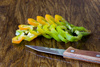 pepper cuts - photo/picture definition - pepper cuts word and phrase image