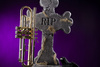 Halloween trumpet - photo/picture definition - Halloween trumpet word and phrase image