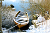 abandoned boat - photo/picture definition - abandoned boat word and phrase image