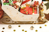 Christmas sleigh - photo/picture definition - Christmas sleigh word and phrase image