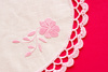 embroidered doily - photo/picture definition - embroidered doily word and phrase image