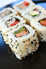 California rolls - photo/picture definition - California rolls word and phrase image