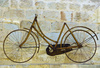old bicycle - photo/picture definition - old bicycle word and phrase image