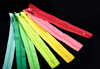 colored zippers - photo/picture definition - colored zippers word and phrase image