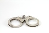 police handcuffs - photo/picture definition - police handcuffs word and phrase image