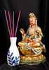 Asian god statue - photo/picture definition - Asian god statue word and phrase image