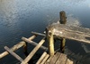 wooden pier - photo/picture definition - wooden pier word and phrase image