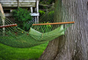 backyard hammock - photo/picture definition - backyard hammock word and phrase image