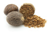 dried nutmeg - photo/picture definition - dried nutmeg word and phrase image