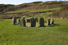 Dromberg stone circle - photo/picture definition - Dromberg stone circle word and phrase image