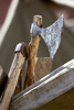 Viking hatchets - photo/picture definition - Viking hatchets word and phrase image