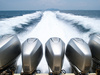 speed boat engines - photo/picture definition - speed boat engines word and phrase image
