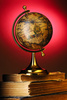 antique globe - photo/picture definition - antique globe word and phrase image